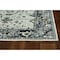 Homeroots 26 x 83 in. Polyester Rug, Ivory & Grey 374763 - alternate 4